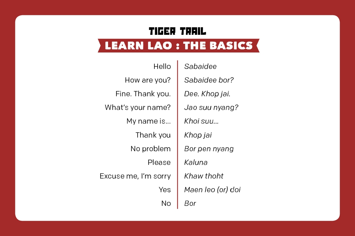 Learn Lao : The Basics