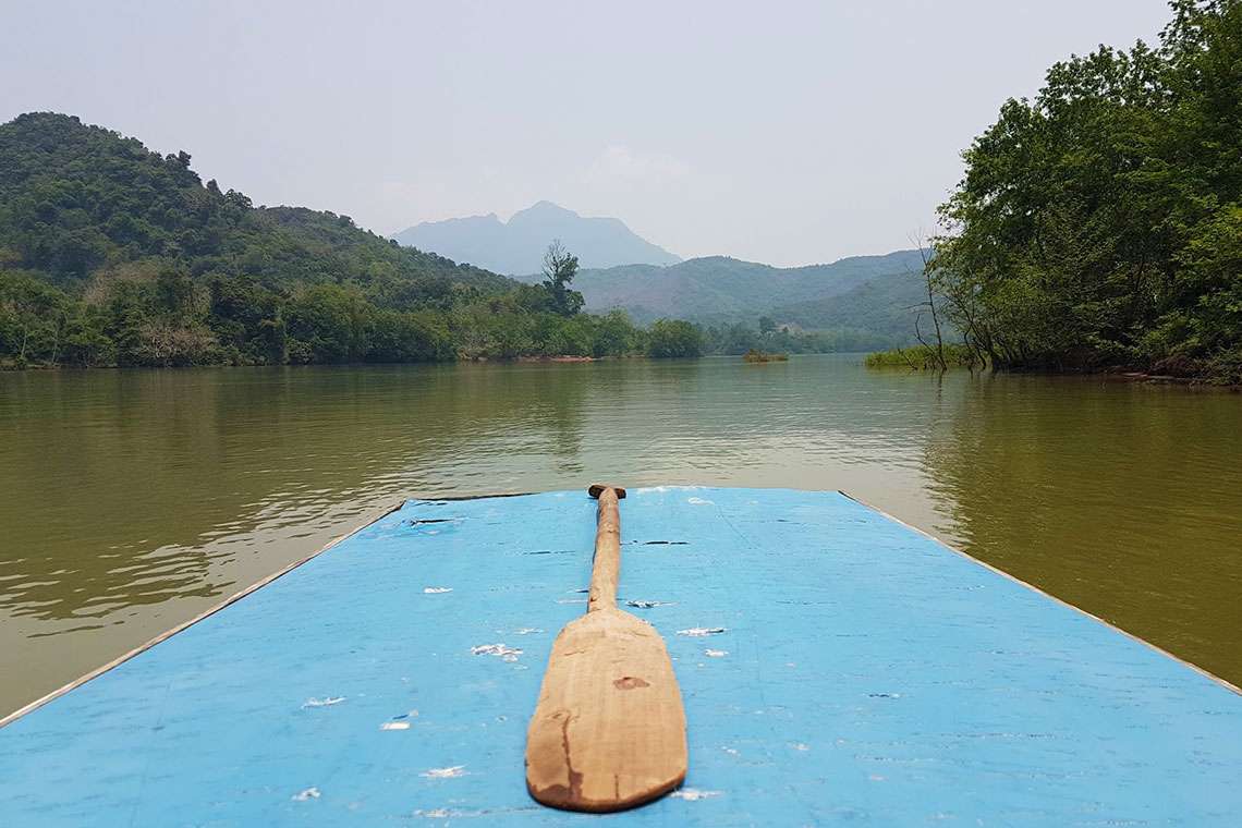 River cruise to waterfall