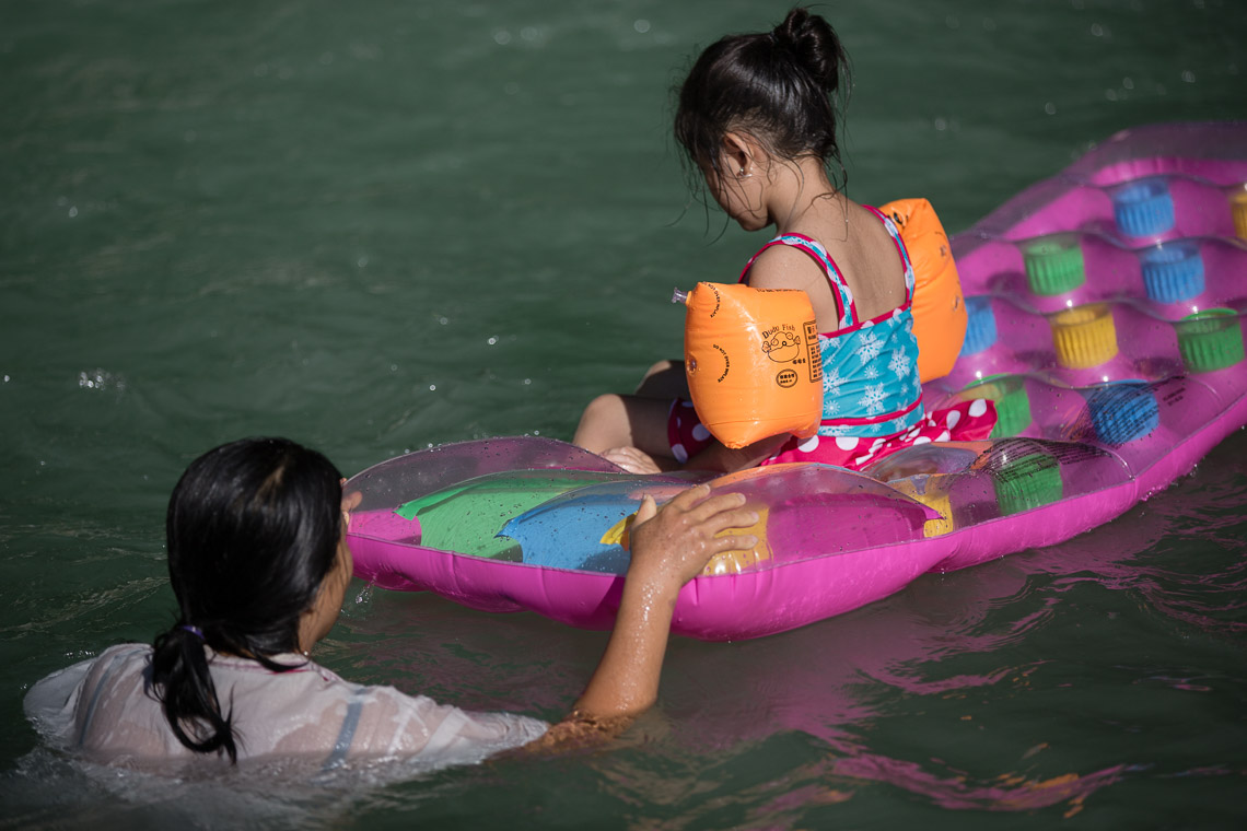 Swimming Pleasure - Tad Sae Waterfall